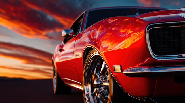 Red car 