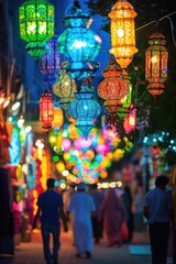 Islamic feast of sacrifice celebration