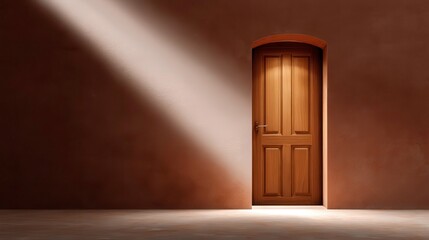 Open Door Concept, Opportunity, New Beginning, Light Beam, Success, Interior, Hope