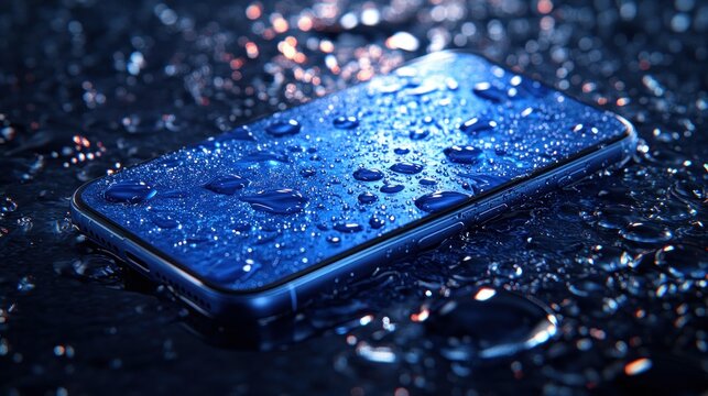 Water-resistant smartphone