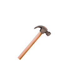 icon of a carpenter's hammer without background