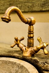 old water faucet