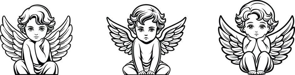 Cute Baby Angels Art  