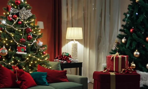 Christmas Background Rotates