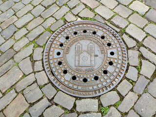 Kanaldeckel, Gullydeckel, Hansestadt Stade