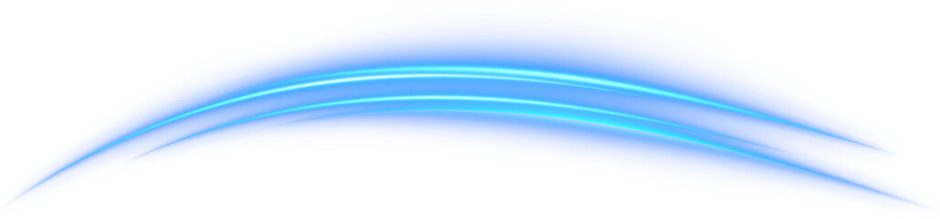 Blue Speed Lines