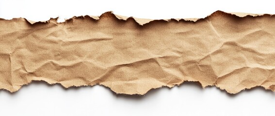 Torn Brown Paper Texture