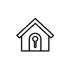 Secured home icon