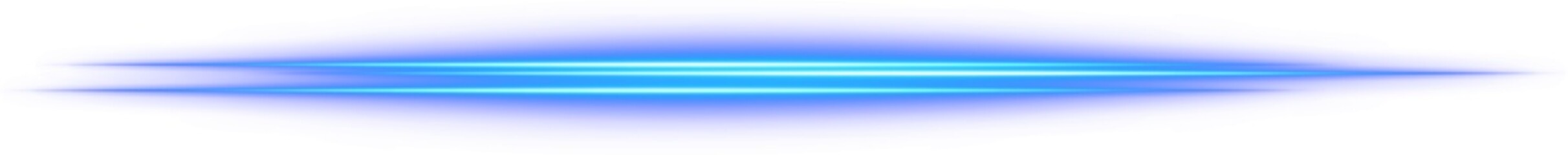 Blue Neon Lines