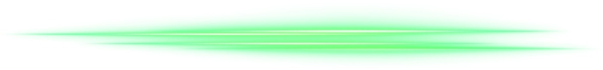 Fototapeta premium Green Neon Lines
