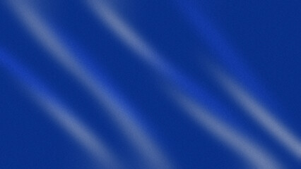 Blue drapery silk fabric luxury background. Navy abstract satin cloth texture pattern. Smooth shiny drape material curtain. Elegant velvet curve motion image realistic horizontal design.