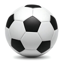 soccer ball isolated on white