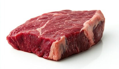 Raw steak, close-up