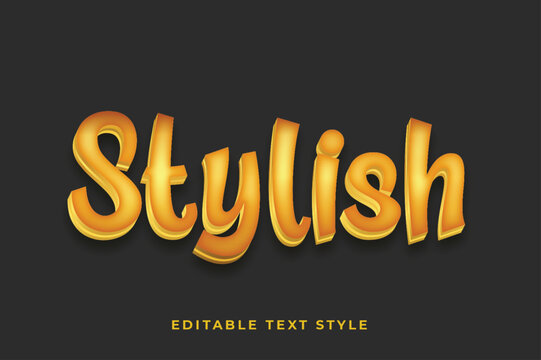 stylish texte effet