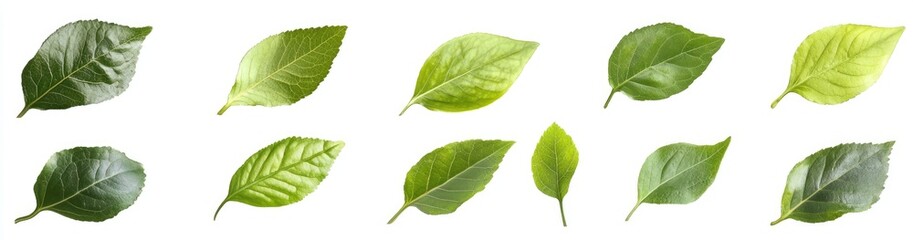 Fresh green leaves