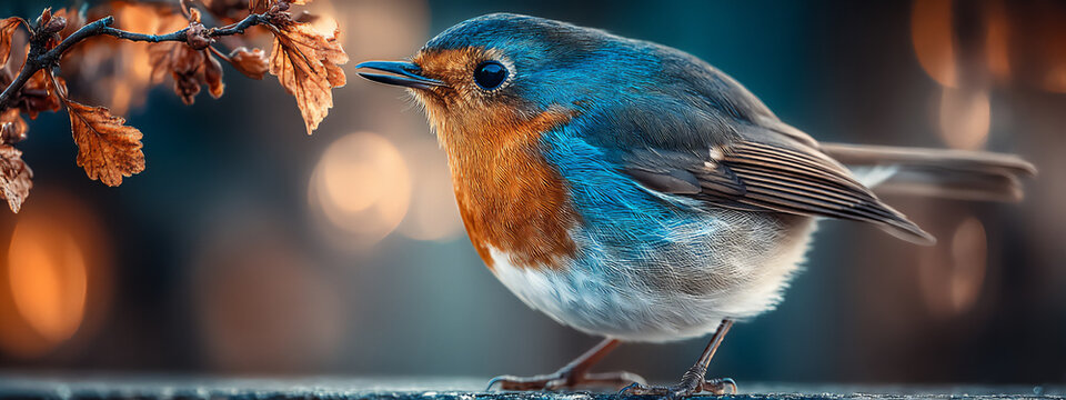 gentle hand carefully feeding a small, colorful bird perched on a finger, blurred natural background, warm light,