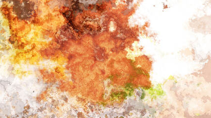 4K watercolor abstract digital texture with grainy marbled effect.
