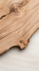 Weathered Light Brown Wood Grain Close Up