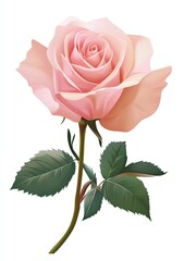 Delicate Pink Rose