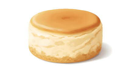 A fluffy Japanese cheesecake, light and delicate with a subtle vanilla note. Melts in your mouth like a cloud