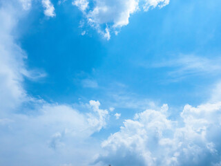 5月の午後　印象的な青空と雲29