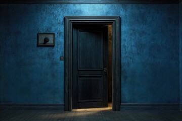 Dark room, doorway, mystery