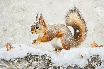 Naklejka premium Abstract background with swirling waves of light and dark colors, creating an ethereal atmosphere.