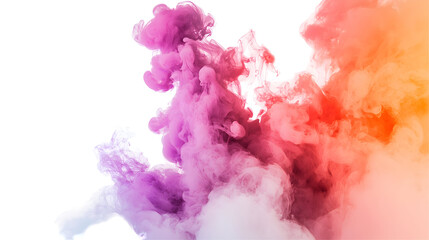 Fototapeta premium Whimsical dance of ink, a colorful symphony, flowing motion and fluid shapes
