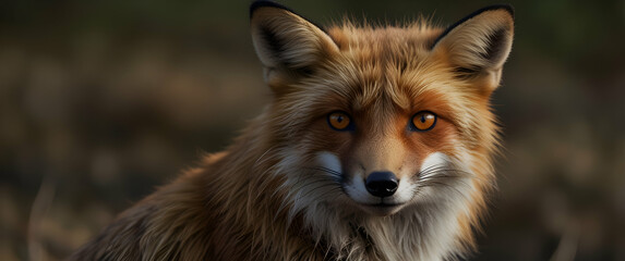 Fototapeta premium Red Fox Close-Up