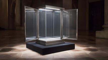 Showcase Exclusive Gemstone Collections In Elegant Platinum Gray Jewelry Display Containers With Luxurious Retail Presentation