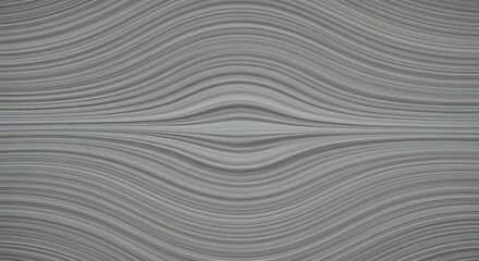 Abstract Gray Wavy Line Background