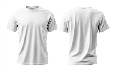 Blank white t-shirt mockup (3)