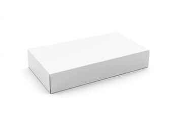 Naklejka premium Blank rectangular box, ready for branding