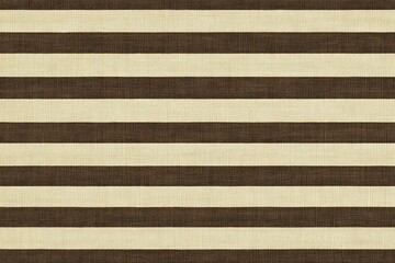 Brown and cream horizontal stripes on textured fabric