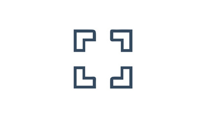 Obraz premium grid icon ui