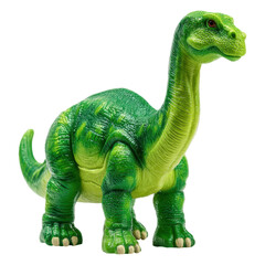 Naklejka premium Green Dinosaur Toy Figure for Children, Fun and Colorful Playtime Accessory for Imagination