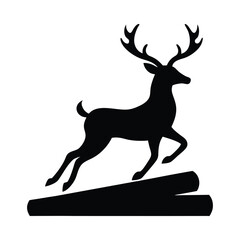 Dodo Bird Standing Calmly Vector Silhouette © Rita