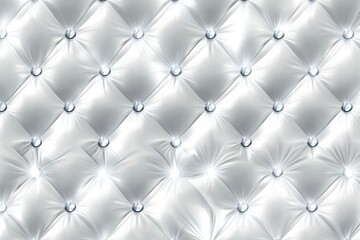 Luxurious quilted fabric with sparkling gems