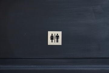 Toilet door left ajar