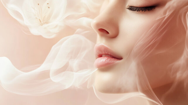 releasing customized skincare-infused mist based on biometric skin analysis