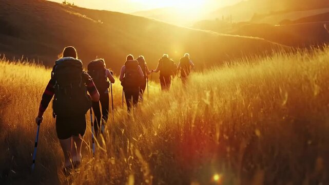 Team Hiking 