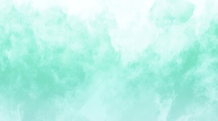 Mint Green Watercolor Background