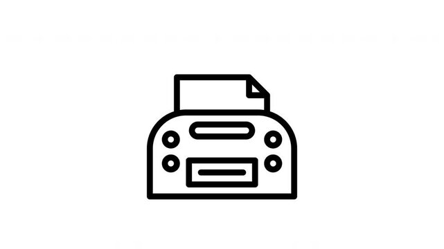 dot matrix animated icon