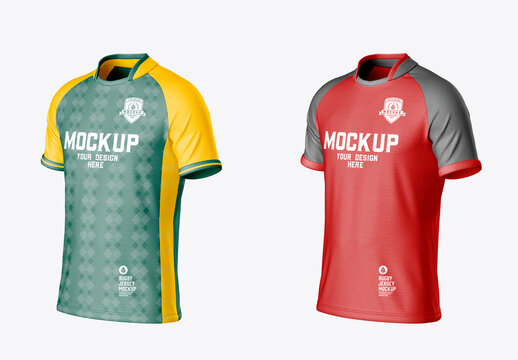 Rugby Jersey Mockup