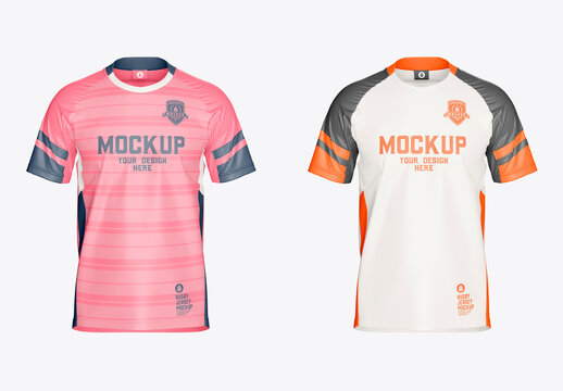 Rugby Jersey Mockup