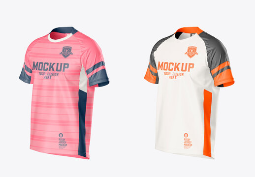Rugby Jersey Mockup