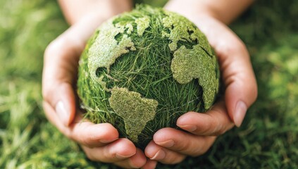 Earth held gently in hands (5)