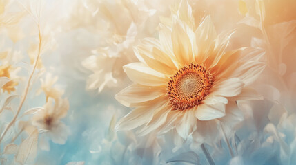 Elegant wedding invitation card background vector. Minimal hand painted watercolor botanical flowers texture template background. Design for wedding, vip cover, poster, rsvp moderncard.Valentine's Day