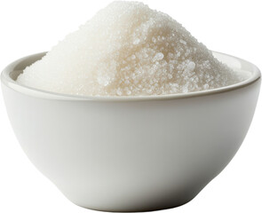 White Sugar in a Small Bowl