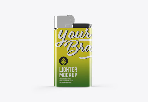 Minimal Lighter Mockup